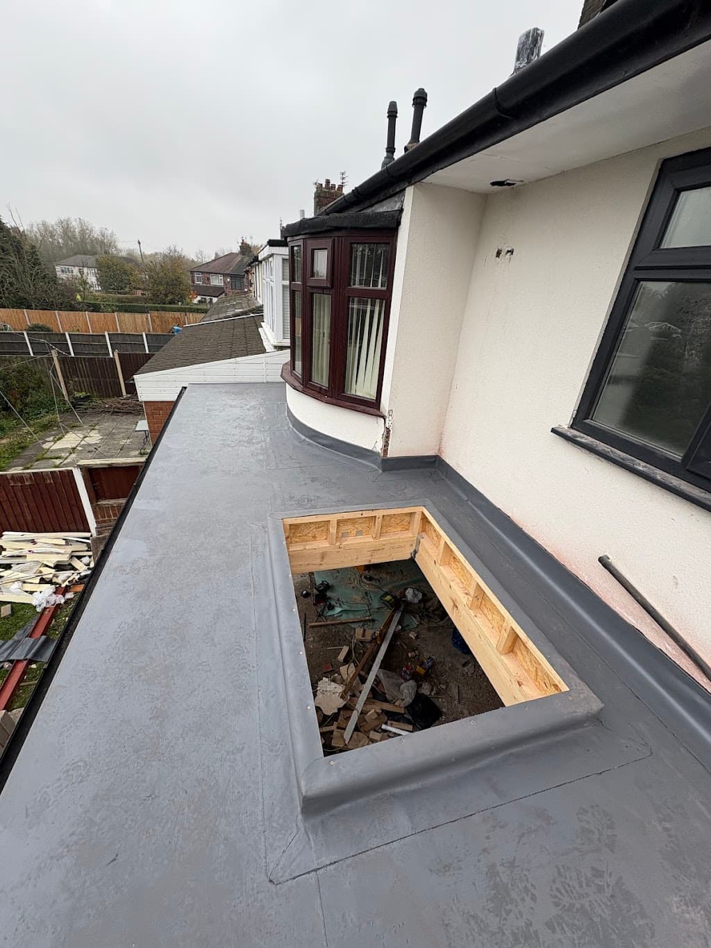 JB flat roofing
