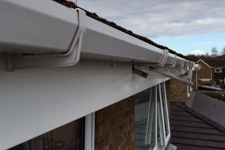 Blue Light Exterior Cleaning