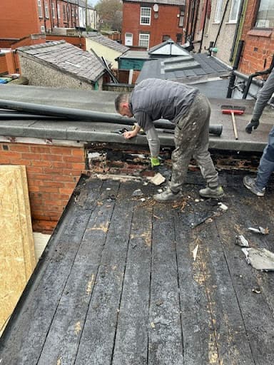 K.H. Roofing — Customer photo