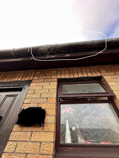 Glasgow Gutter Cleaning — Customer photo