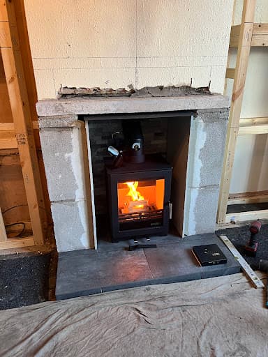 Chimney Sweep Fireplaces & Stoves — Customer photo