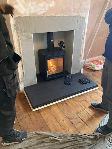 Chimney Sweep Fireplaces & Stoves — Customer photo