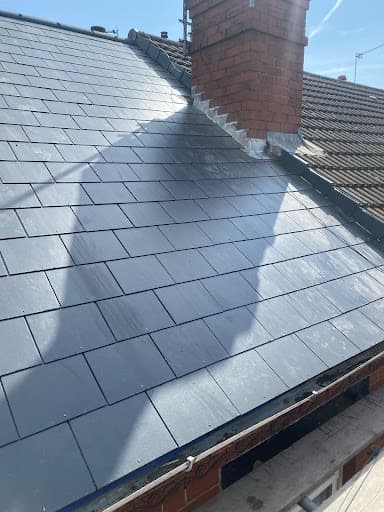 Sky blue roofing Coventry — Customer photo