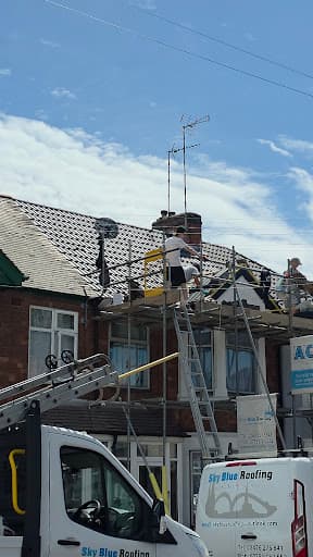 Sky blue roofing Coventry — Customer photo